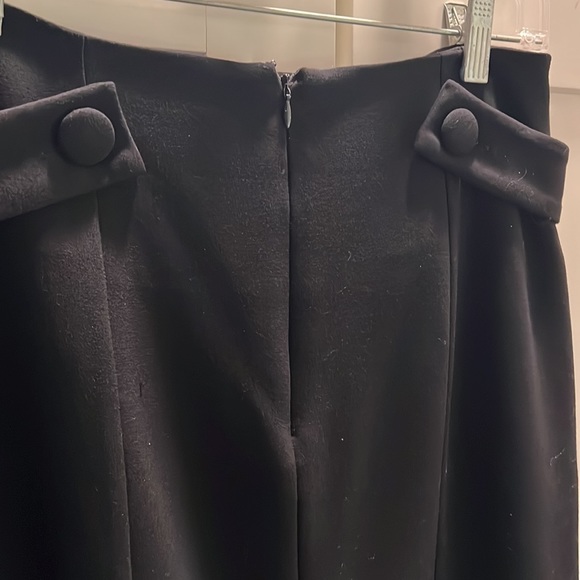 Black Pencil Skirt with lining. Washable - Picture 2 of 5